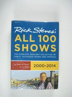 NEW Rick Steves All 100 Shows 2000-2014 Complete Public TV DVD Set